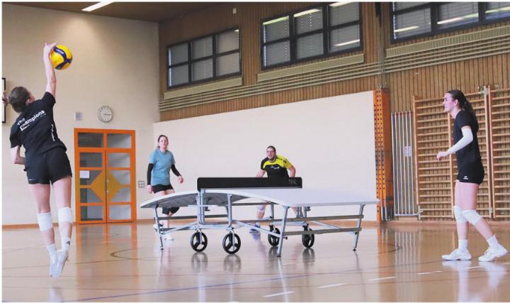 Das Teqvoly-Turnier war eine spannende, aber schwierige Abwechslung zum klassischen Volleyball-Alltag.