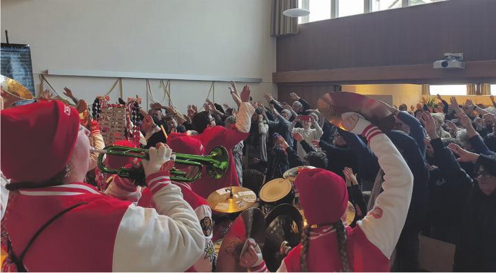 Der Kaiseraugster Fasnachtsgottesdienst war auch in diesem Jahr gut besucht. Foto: zVg
