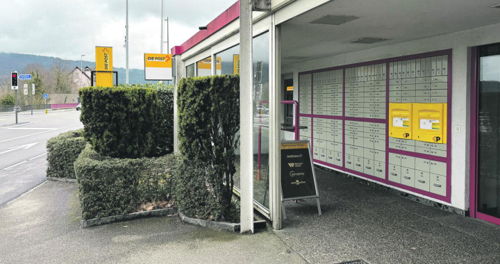 Die Poststelle in Stein ist von den Abbauplänen betroffen. Foto: Susanne Hörth