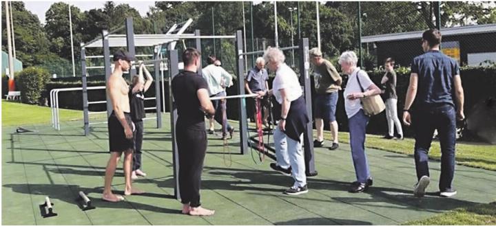 So soll dereinst die Anlage im Kaister Boll aussehen und von allen Altersgruppen genutzt werden. Foto: zVg von Calibas