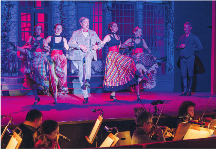 Auch die Fricktaler Bühne (Bild von Gräfin Mariza) darf für ihr neues Projekt «Hello Dolly!» wieder auf einen Beitrag aus dem Swisslos-Fonds zählen.