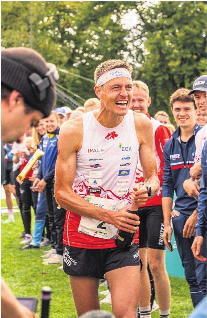 Matthias Kyburz wurde gebührend verabschiedet. Foto: zVg