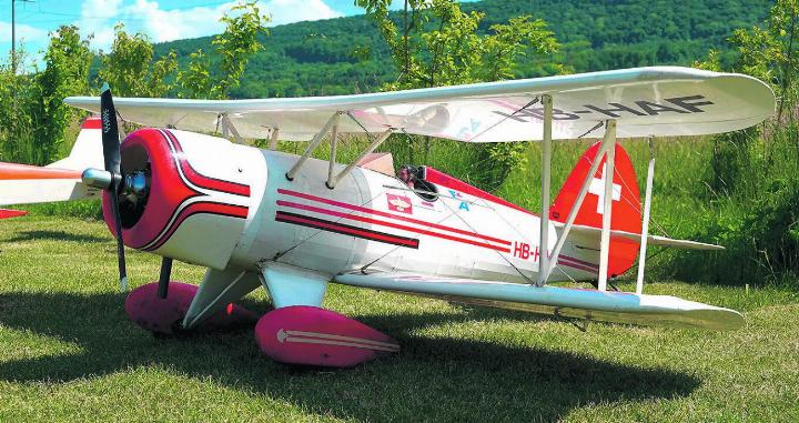 Wie echt – und irgendwie ist es das ja auch. Modellflug ist Technik und gelebte Leidenschaft. Foto: zVg