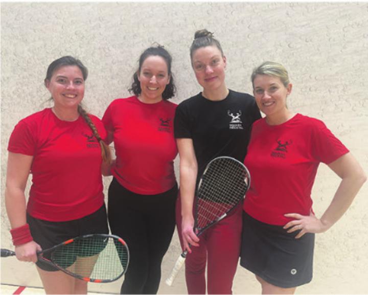 Monika Burri (von links), Jasmin Ballmann, Nadia Pfister und Astrid Reimer-Kern. Foto: zVg