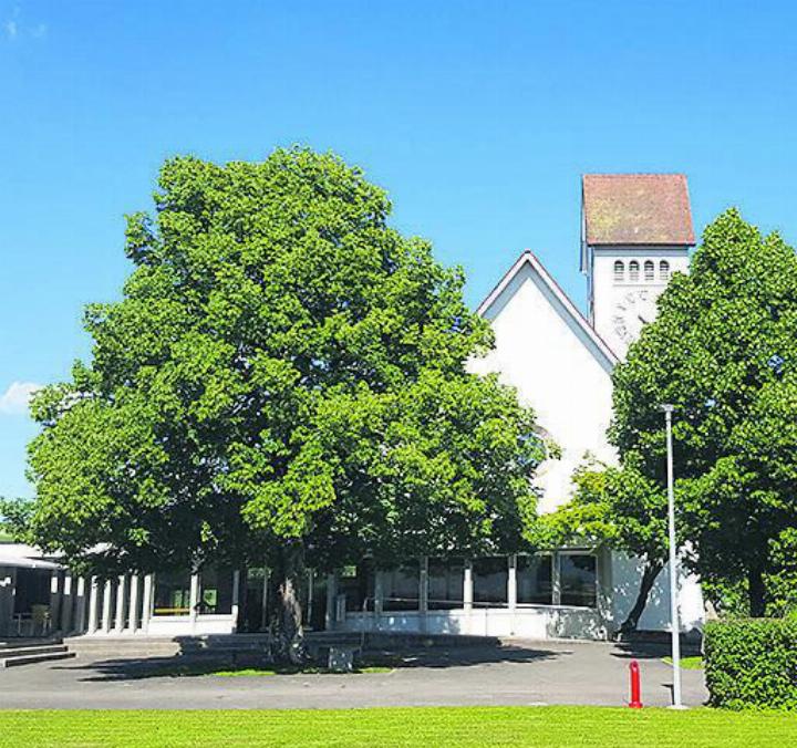 Die reformierte Kirche Frick – ohne Güggel auf dem Turm. Foto: zVg
