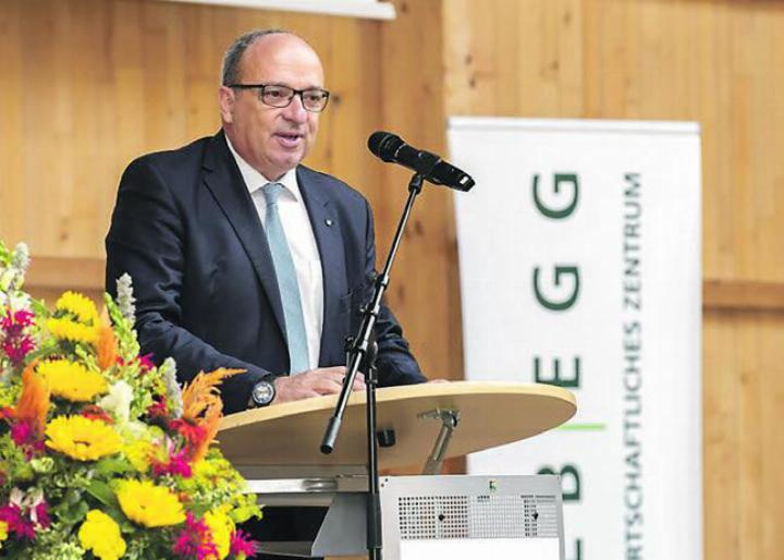 Das stetig wachsende Interesse an landwirtschaftlichen Ausbildungen freut auch Landwirtschaftsdirektor Markus Dieth.. Foto: zVg