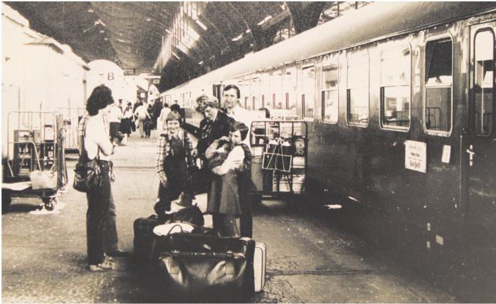 Am 12. Mai 1980 ist die Familie Steiner früh am Morgen in der DDR abgefahren und gegen Abend in Basel angekommen. Foto: zVg