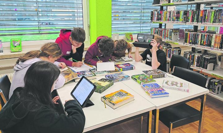 Lernen, Entdecken, Spass haben: Die Bibliothek lässt sich auf viele Arten entdecken. Foto: zVg