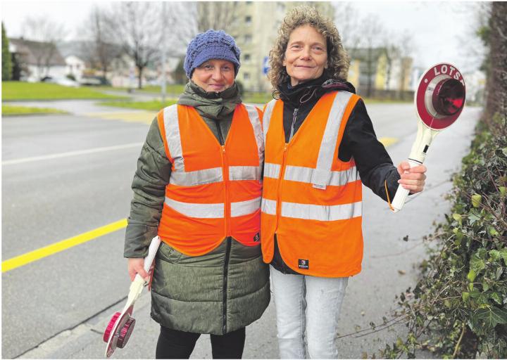Engagieren sich gerne: Jowanka Taskoska (links) und Denise Bachmann. Foto: Valentin Zumsteg