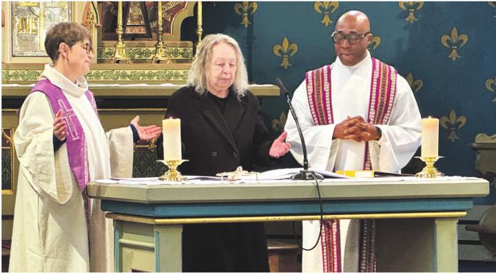 Gemeinsam gestalteten die Pfarrpersonen der drei Kirchen in Zuzgen den Fasten-Gottesdienst. Foto: zVg Gemeinsam gestalteten die Pfarrpersonen der drei Kirchen in Zuzgen den Fasten-Gottesdienst. Foto: zVg