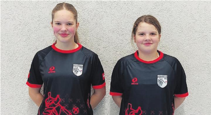 Blieben in der ersten Runde ungeschlagen: Amelie und Salome Lauber von der U15. Foto: zVg Blieben in der ersten Runde ungeschlagen: Amelie und Salome Lauber von der U15. Foto: zVg
