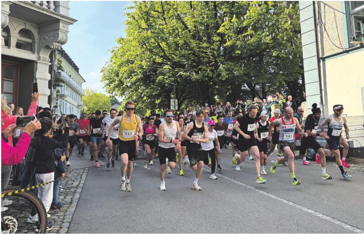Im vergangenen Jahr zählte der Stadtlauf insgesamt 624 Läuferinnen und Läufer. Foto: Archiv NFZ