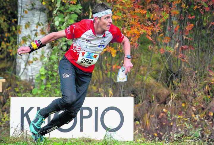 Matthias Kyburz war mit seinen Leistungen am Weltcup-Final in Finnland nicht zufrieden. Foto: Joni Solonen