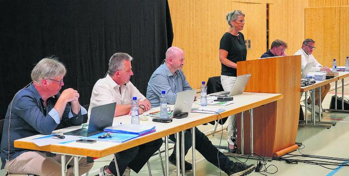 Der Magdener Gemeinderat unter der neuen Präsidentin Carole Binder-Meury löste mit seinen Vorschlag, einen Pumptrack zu bauen, zum Teil heftige Kontroversen aus. Foto: Edi Strub