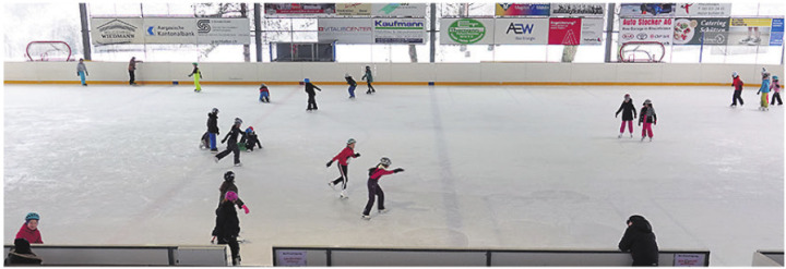 Die Eisfelder stehen bereit. Foto: Archiv NFZ