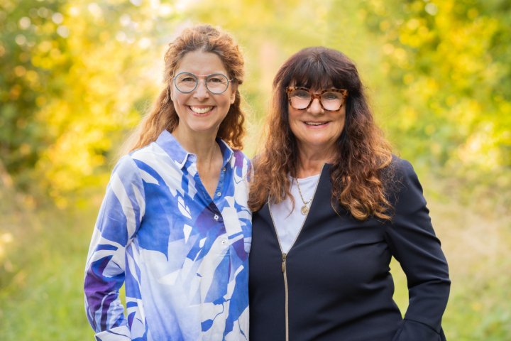 Marion Wegner-Hänggi (links) und Gaby Hasler-Jehle. 