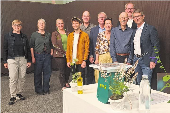 Der Vorstand des NVR mit Gästen von Birdlife Aargau und Birdlife Schweiz. Foto: zVg