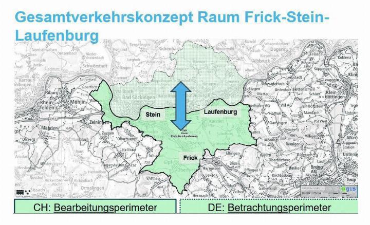 Zahlreiche Fricktaler Grossräte fordern eine Gesamtverkehrsplanung für das ganze Fricktal, nicht nur für Teilgebiete wie Frick-Stein-Laufenburg. Foto: zVg