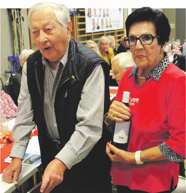 Paul Winter aus Kaisten war mit 93 Jahren der älteste Teilnehmer der Tagung. Die 92-jährige Carmen Hauser (Gunzgen) war die älteste Frau, die in Gansingen dabei war. Paul Winter aus Kaisten war mit 93 Jahren der älteste Teilnehmer der Tagung. Die 92-jährige Carmen Hauser (Gunzgen) war die älteste Frau, die in Gansingen dabei war.