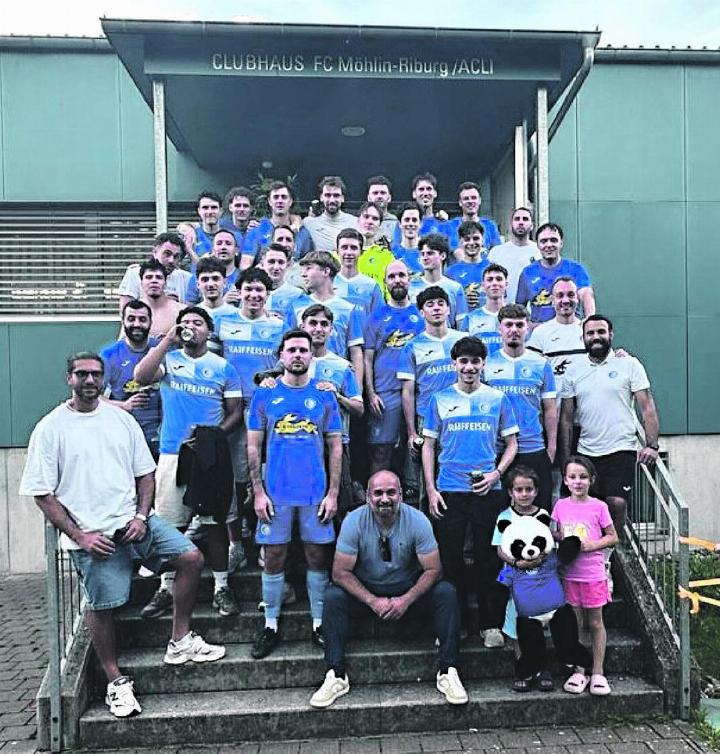 Der FC Möhlin-Riburg/ACLI ist sehr stolz auf beide Teams und freut sich schon jetzt auf die neue Saison und die kommenden Herausforderungen. Foto: zVg