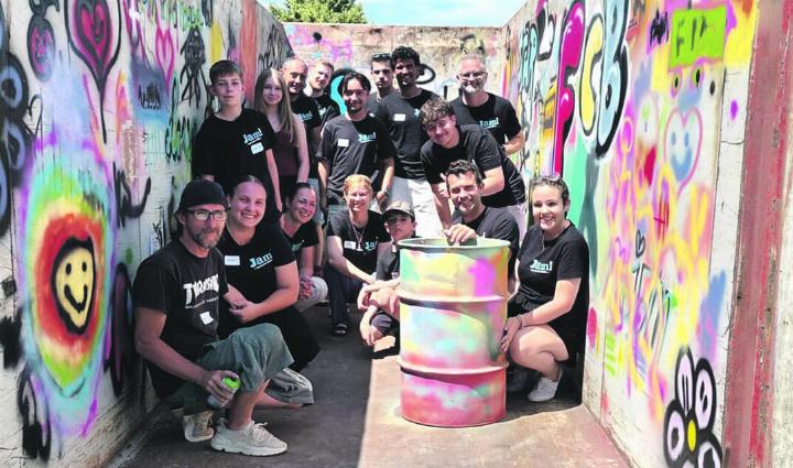 Freuen sich auf dich: Die Teammitglieder der Offenen Jugendarbeit Möhlin. Foto: zVg