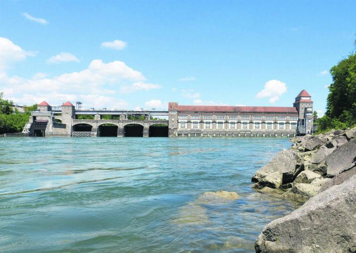 Im Vorjahresvergleich fiel die Wasserkraftproduktion deutlich geringer aus. Foto: Archiv NFZ