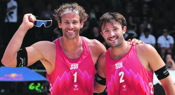 Marco Krattiger (links) und Leo Dillier sind in der Weltspitze angekommen. Foto: zVg