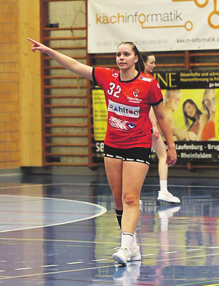 Marie Bordenet im Einsatz. Foto: zVg