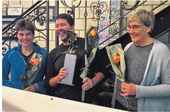 Blumen zur 70. GV. Foto: zVg