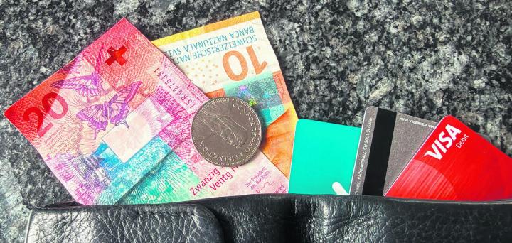 Bargeld wird immer weniger verwendet. Foto: Susanne Hörth