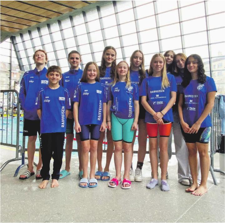 Die Schwimmerinnen und Schwimmer des SC Fricktal. Foto: zVg
