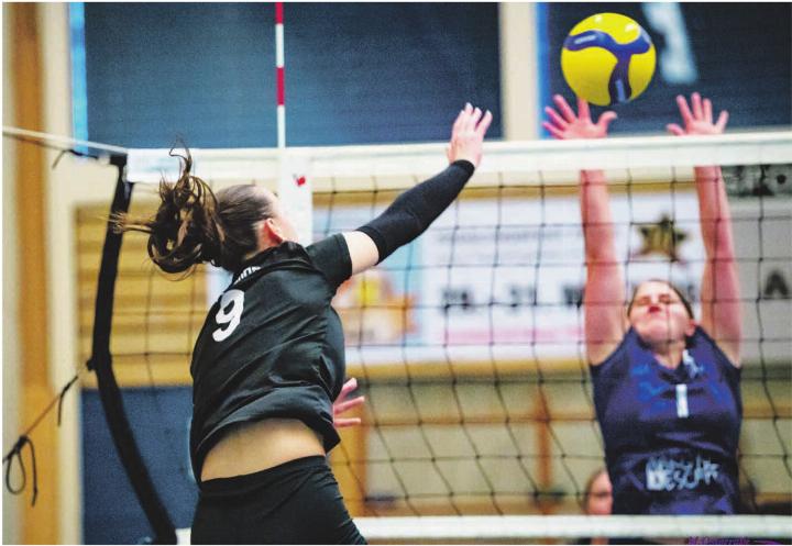 Mit voller Energie voraus: In der Rückrunde will das Damen 1 von Volley Smash 05 seine Stärke ausspielen. Foto: zVg