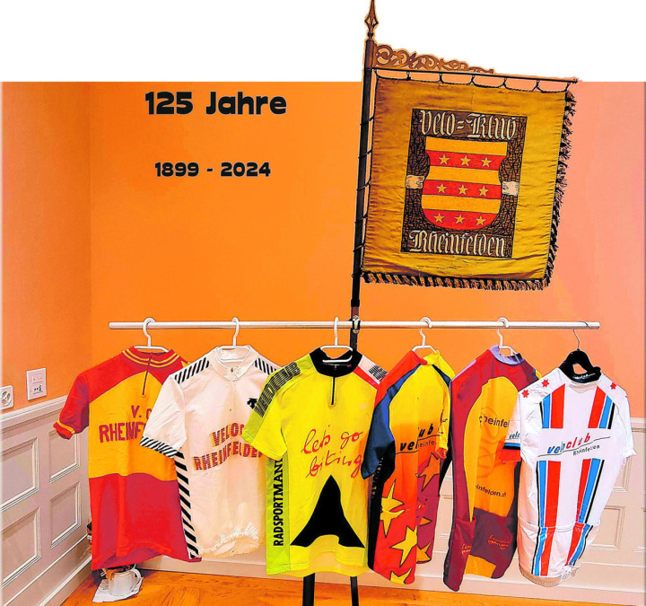 Seit 125 Jahren gemeinsam mit dem Velo und im Clubdress unterwegs: Der VCR Rheinfelden. Foto: zVg