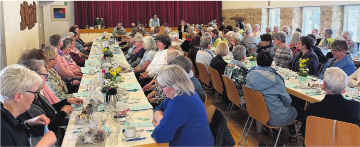 So viele Frauen wie noch nie nahmen an der 70. Generalversammlung des Katholischen Frauenbundes im Rampartsaal teil. Fotos: Simone Rufli