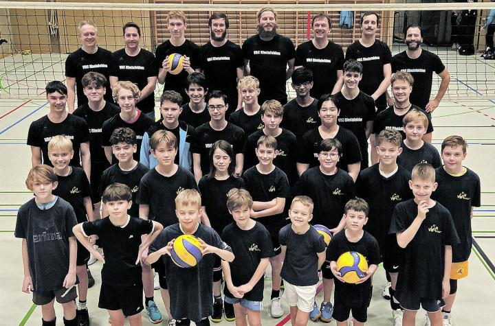 Von Kids Volley bis zur Herrenmannschaft in der 5. Liga: Die Teams sind gut besetzt. Foto: zVg