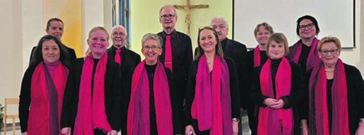 Der Kirchenchor Mumpf singt heute an Heiligabend. Foto: zVg