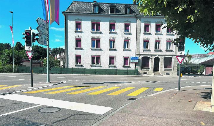 Ein Vorfall bei der Lichtsignalanlage in Laufenburg im August schreckte Daniele Mezzi auf, er reichte deshalb eine Interpellation beim Regierungsrat ein. Foto: Susanne Hörth