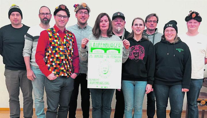 Das Fasnachts-OK freut sich auf närrisch-bunte Tage. Foto: Susanne Hörth