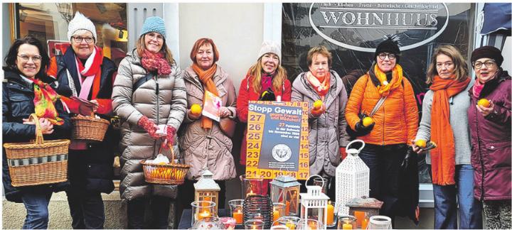 Der Soroptimist Club Fricktal war auch in Rheinfelden mit einem Stand vertreten. Foto: zVg
