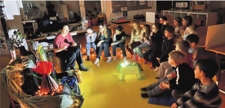 Die Schülerinnen und Schüler erlebten magische Momente. Foto: zVg Die Schülerinnen und Schüler erlebten magische Momente. Foto: zVg