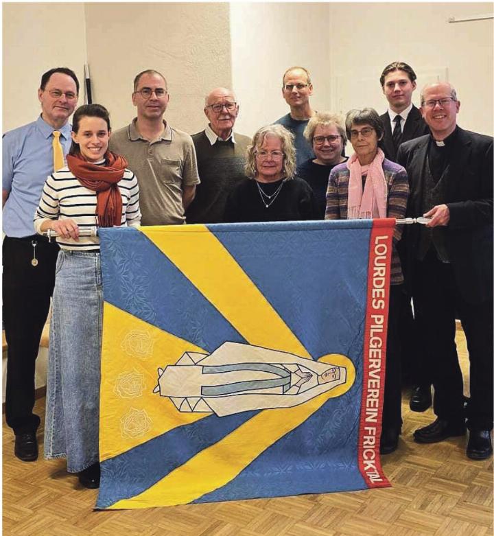 Der Vorstand des Lourdespilgervereins Fricktal.
Foto: zVg