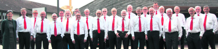 Der Männerchor Rheinfelden nahm wieder einmal an einem Kantonalen Gesangsfest teil. Foto: zVg