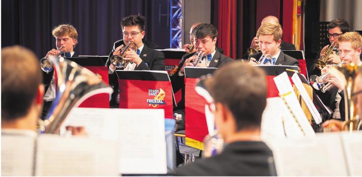 Die Brass Band Fricktal führt das Projekt «Massed Band» zum vierten Mal durch. Foto: zVg