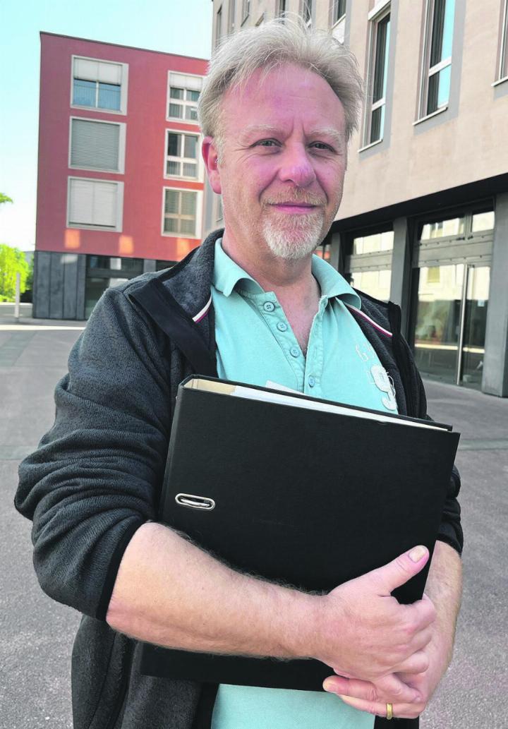 «Vor der Operation ging es mir besser», sagt John Riesen. Foto: Valentin Zumsteg