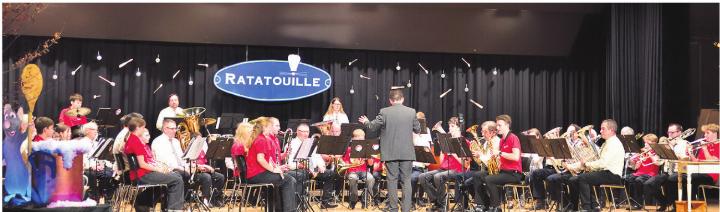 Die Musikgesellschaft und die Jugendmusik Oberes Fricktal stellten ihre Vielseitigkeit unter Beweis. Foto: zVg