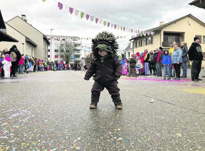 Vorwärts, Marsch! Die Fasnacht kommt mit Riesenschritten. Foto: Archiv NFZ