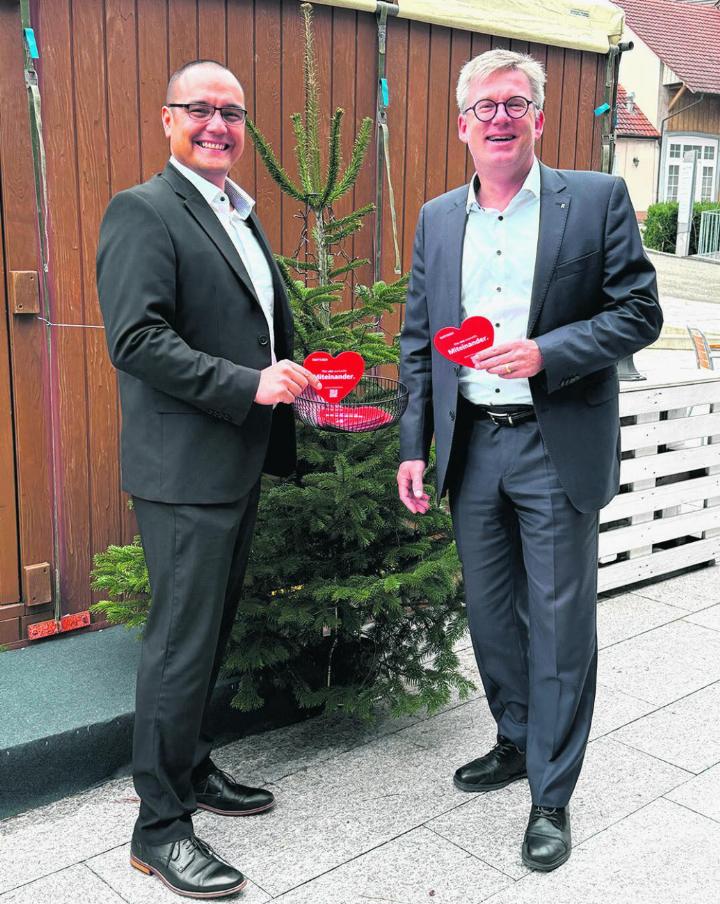 «Wir freuen uns auf viele schöne Begegnungen und Momente des Miteinanders, der Freude und der Herzlichkeit», so Marc Meier (links) und Marc Jäger. Foto: sh