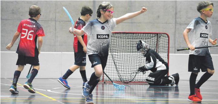 Unihockey Fricktal freut sich darauf, ab Mai viele neue Mädchen und Jungs in den Trainings begrüssen zu dürfen. Fotos: zVg