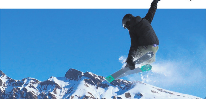 «Hoch hinaus»: mit dem Freestyle Team Fricktal. Foto: zVg