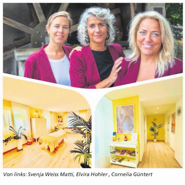 Von links: Svenja Weiss Matti, Elvira Hohler , Cornelia Güntert